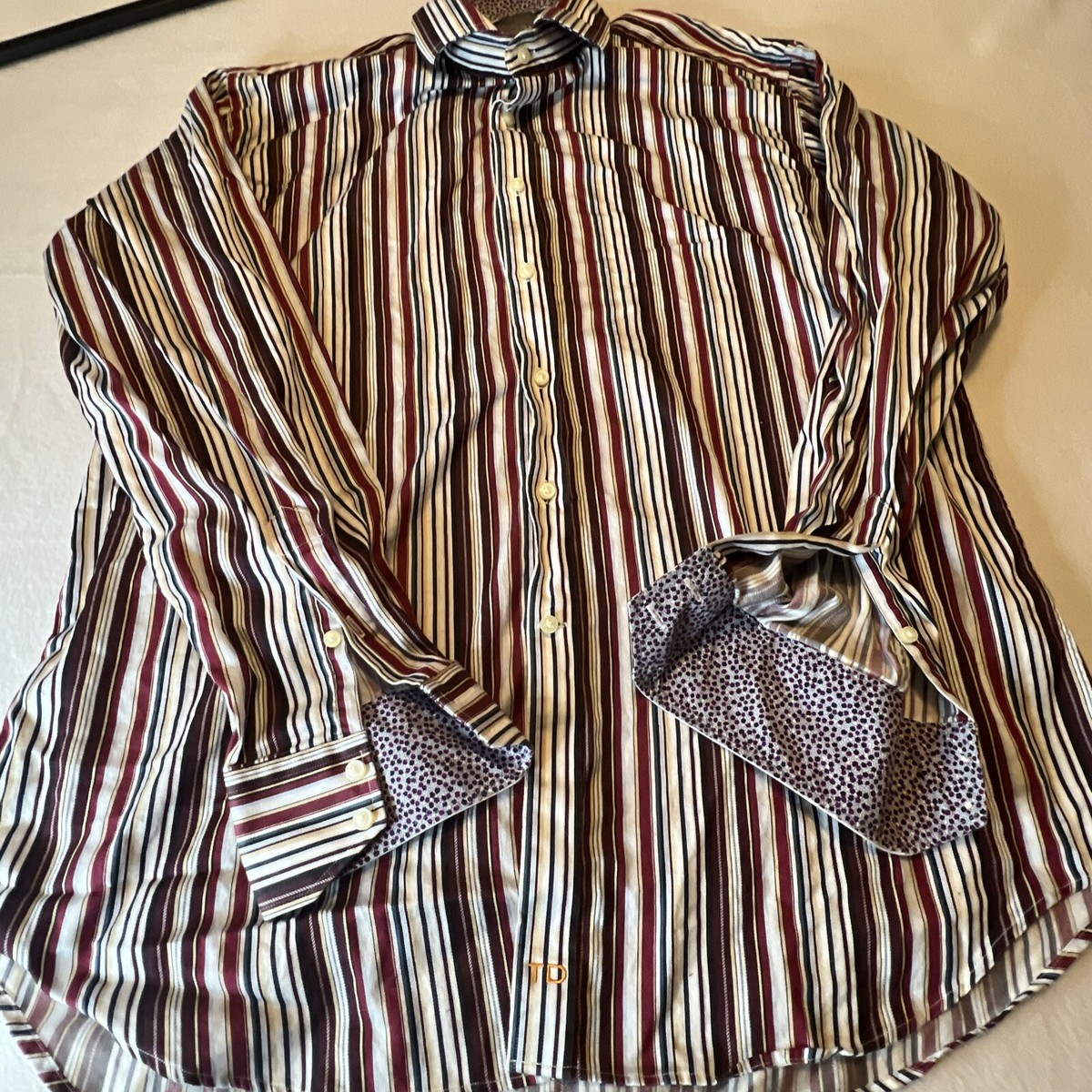 thomas dean dress shirts Blue Check Performance Sport Shirt  Thomas Dean & Co
