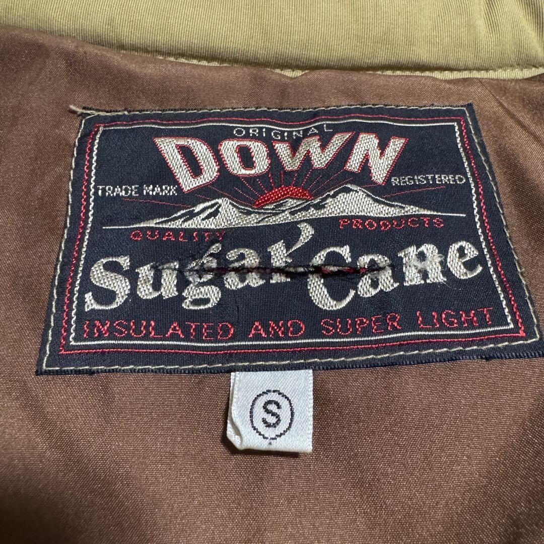SUGAR CANE Leather York Weatherdown Jacket SUGAR CANE Men's