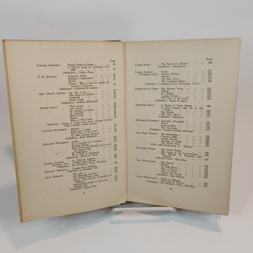 An Anthology of Contemporary Catholic Poetry ~ Maurice Leahy 1931 First Edition - Imagen 5 de 7