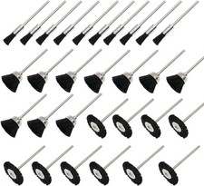 Soft Nylon Bristle Brushes Cup Wire Brush Set Cleaning Polishing Accessories ...