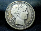 US 1902 BARBER HALF DOLLAR FINE