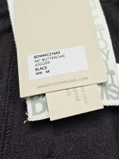 New w Tag - Barefoot Dreams Malibu Collection Butterchic Jogger - Black - M