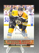 Carl Soderberg 2013 Upper Deck #201 UD Exclusives Rookie Young Guns RC /100