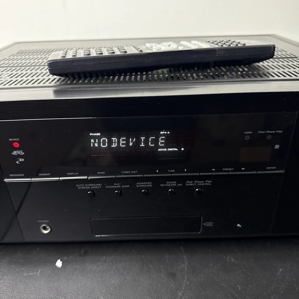 Pioneer AV Receiver VSX-822-K w/ RC  5.1 Channel 6 HDMI Inputs Tested Works* - Image 4 of 4