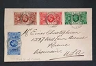 GB FDC - KGV Silver Jubilee 1935 First day cover.7my 1935