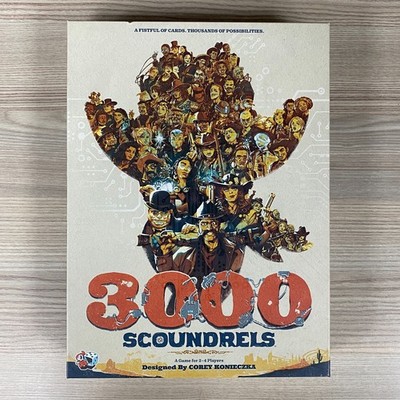 3000 Scoundrels American West Bluffspiel für 2-4 Spieler Unexpected Games