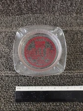 Vintage Jackson Motels Glass Ashtray