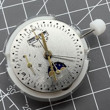 7750 7751 Automatic Mechanical Movement Small Second 9 Moon Phase 6