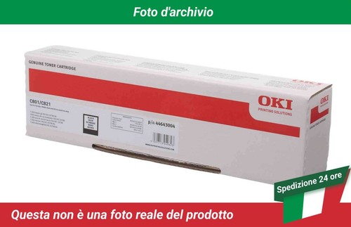 44643004 Okidata C801n Cartuccia del Toner Nero