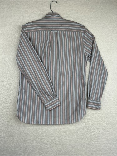 Brooks Brothers Red Fleece Shirt Size S Long Sleeve Button Down Striped - Picture 6 of 13