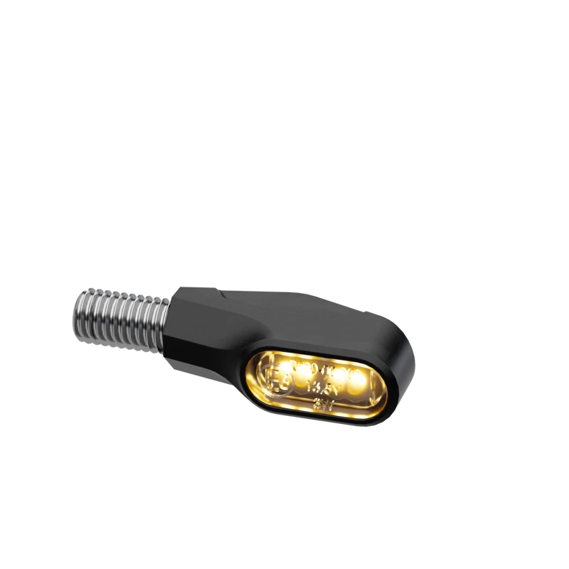 HIGHSIDER Ventura-X LED-Blinker, Schwarz, getöntes Glasgrau - Bild 2 von 3