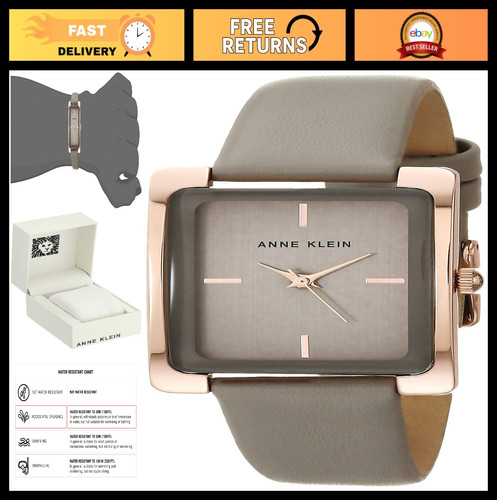 Stylish Women's Leather Strap Watch - Elegant Design, Water-Resistant, Versatile