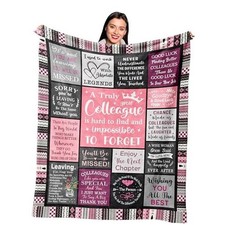 Going Away/Goodbye Gifts for Coworkers, Farewell Gifts for 60x50 Colleague-pink