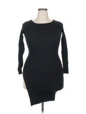 NWT Boohoo Women Black Casual Dress 0