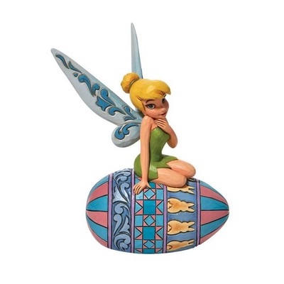 Tinker Bell on Egg Disney Traditions Figurine by Jim Shore 6010104