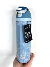 NEW Owala "Studded Garden" 24 oz Free Sip Special Edition Boho Floral Dots Blue