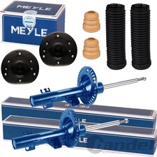 2x MEYLE GAS STOßDÄMPFER + DOMLAGER PROTECTION-KIT VORNE passend für VOLVO XC60
