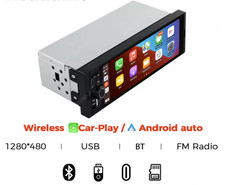 Autoradio 6.86'' CarPlay Android Auto Sans Fil Bluetooth Écran HD Neuf OK