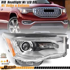 For Gmc Acadia 2017-19 Hidxenon Headlight Assembly W Bulb Ballast Passenger