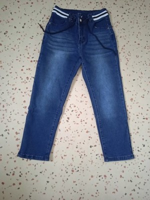 Damenjeans,7/8 Länge, Gr.M, blau, Stretch, Neu