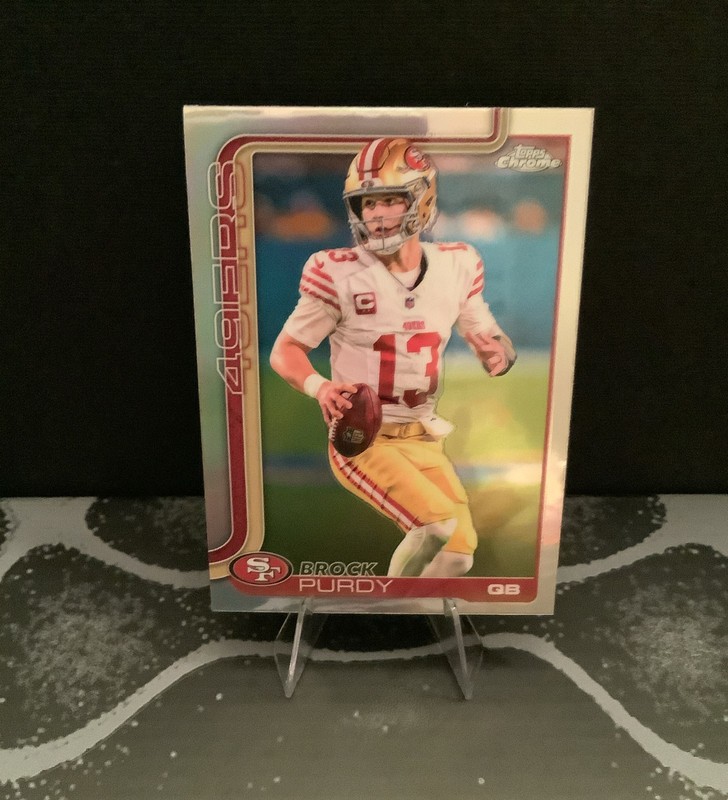 2025 Topps Chrome - Brock Purdy #262 Refractor