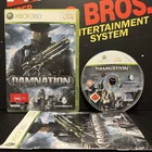 Damnation W.Manual Microsoft Xbox 360 PAL VGC TESTED FREE TRACKED POSTAGE