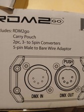 Chauvet RDM2GO DMX/RDM Tester and Controller with Adapters and Case