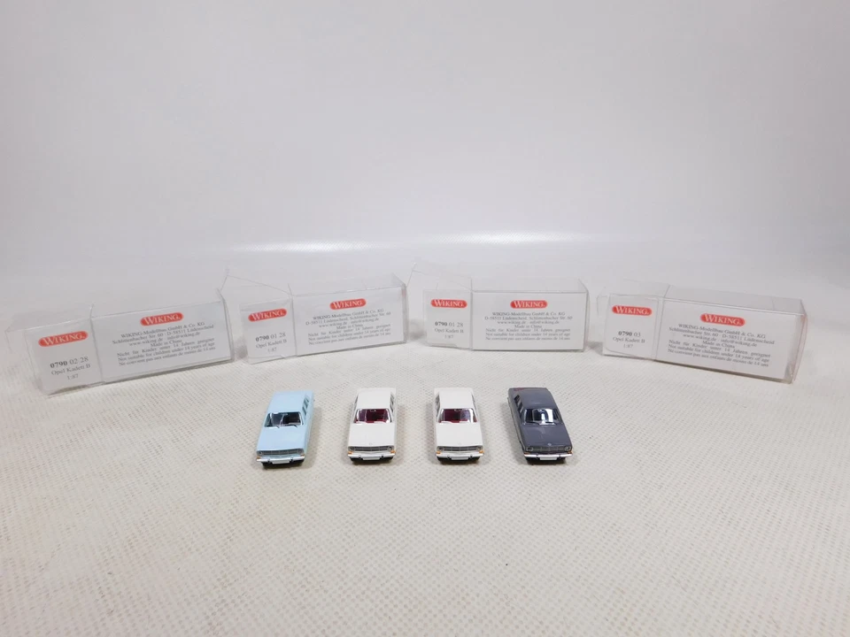 Opel Kadett B 1:87 H0 4X TOP + Box #EG678-0,5 - Immagine 4 di 4