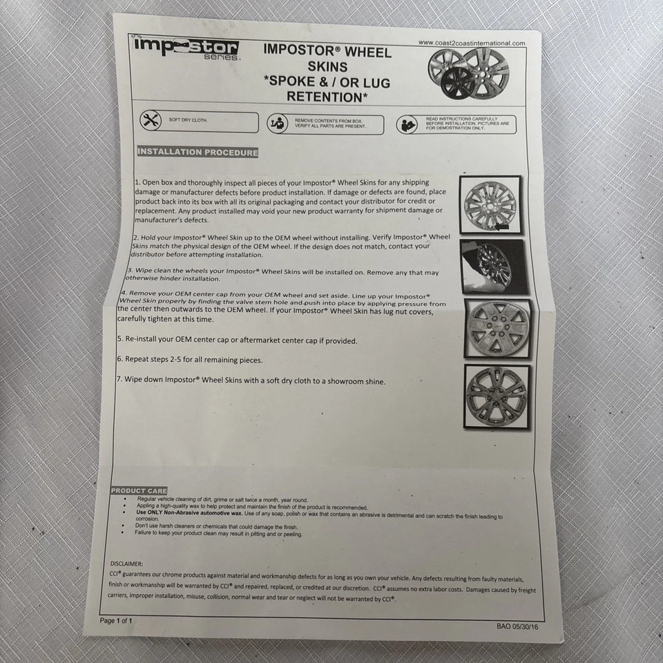 Juego de 4 cubiertas de rueda impostor negras brillantes de 17" para cubiertas de llanta Ford Fusion 13-15 Foto 3 de 4