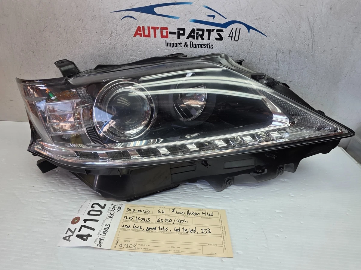 25+ Headlight Assemblies for 2014 Lexus RX450h for sale | Updated