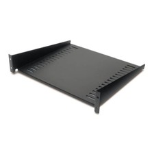 APC - AR8105BLK - APC Fixed Shelf 50lbs/22.7kg Black - 2U Rack Height - Black -