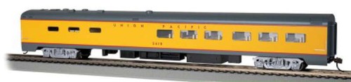 Coche comedor HO 85' lado liso con interior iluminado Union Pacific #3610 | Zustand: New