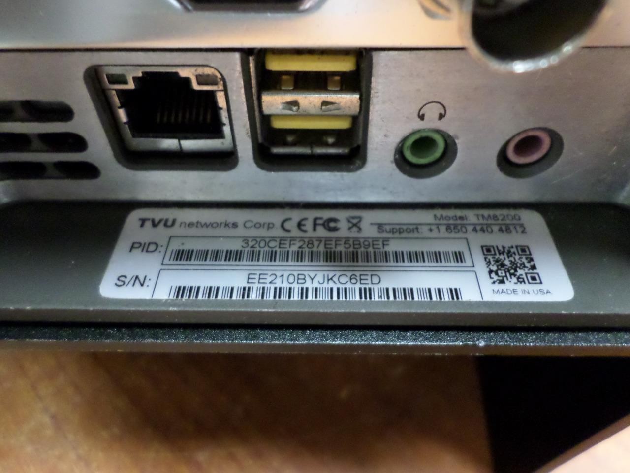 TVU Networks TVUPack TM8200 Mobile Wireless 3G/4G/LTE Uplink