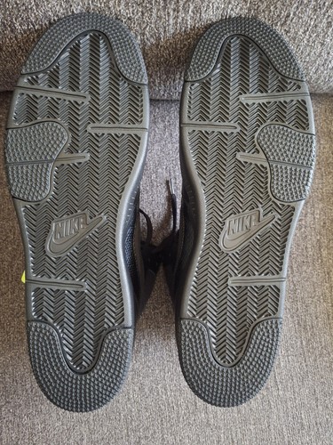 Zapatillas deportivas Nike Flight 45 negras para hombre con cordones acolchadas altas - Imagen 6 de 7
