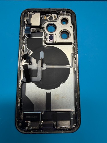 ORIGINAL Apple iPhone 14Pro Gehäuse lila VORMONTIERT Rahmen Backcover #023B