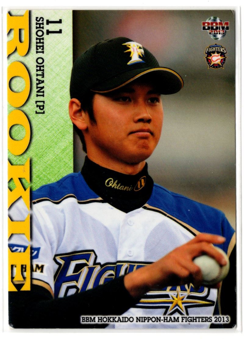 2013 BBM Hokkaido Nippon-Ham Fighters Shohei Ohtani Rookie #F83