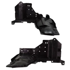 Set of 2 Engine Splash Shield For Honda HR-V 2016-2022 Left & Right Lower