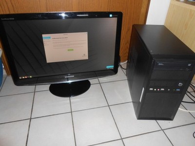 Home PC Gigabyte B85M-D2V intel i5-4590 4x 3,3GHz 8GB 250GB SSD Linux Mint