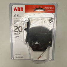 ABB ReliaHome THQL1120DFA Dual Function AFCI/GFCI Breaker 20A 1P 120V