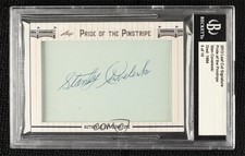 2013 Leaf Pride of the Pinstripe Cut Signatures 8/10 Stan Coveleski Auto 0n64