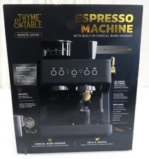 Thyme & Table Barista Grade Espresso Machine TT1111R 1450W 120V Slate