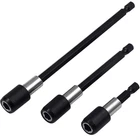 Set of 3 1/4" 60, 100 and 150mm Quick Lock Magnetic Tip Holders