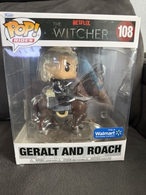 Funko Pop! Deluxe: The Witcher - Geralt and Roach - Special Edition SE #108 RARE