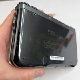 New Nintendo 3DS XL LL Black Console  - Tested! W Charger Stylus