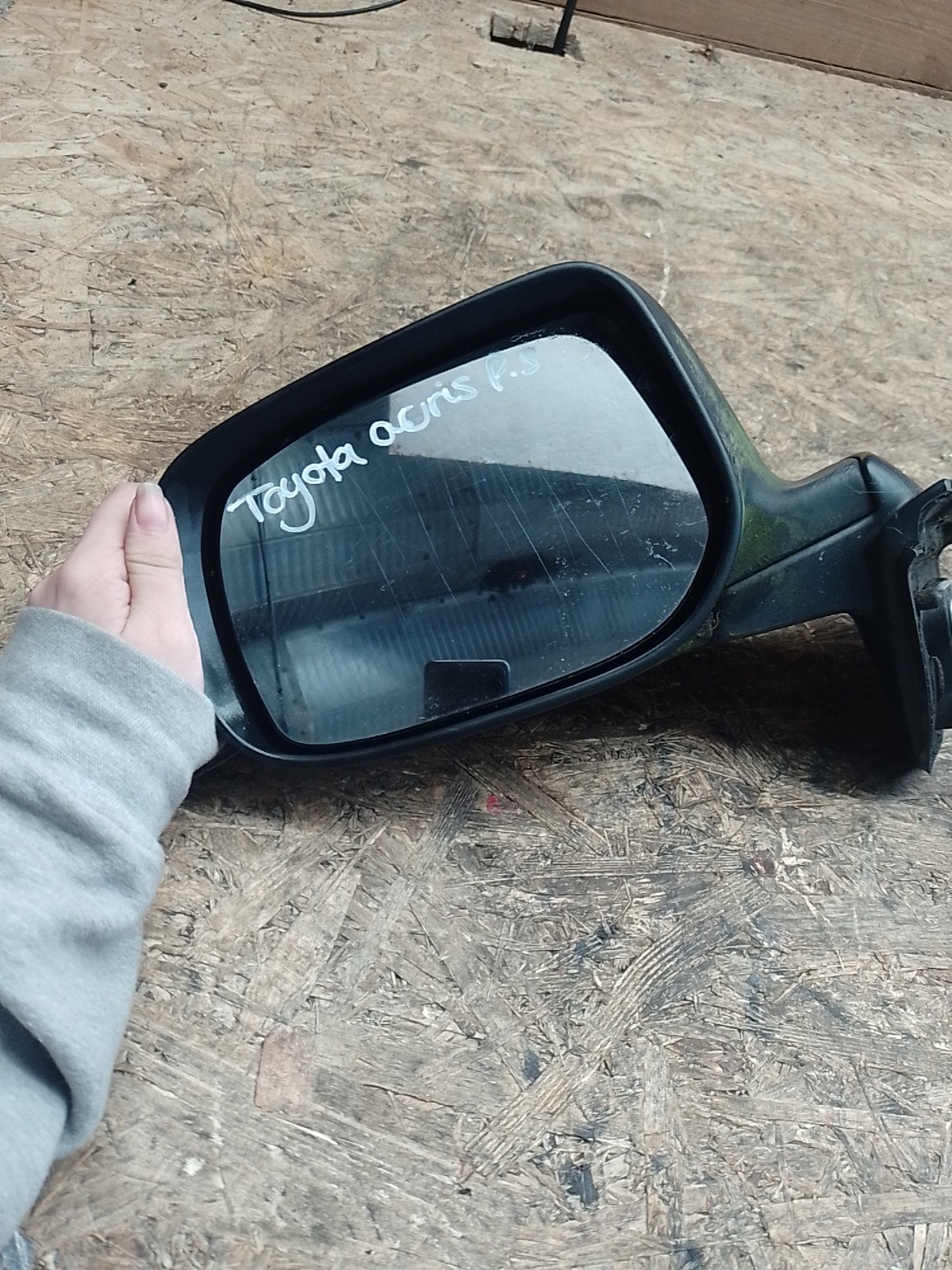 Fits Toyota Auris  Door Wing Mirror Electric Heated Black Passenger Side S21 C5