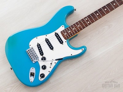 1981 Fender International Color Series Stratocaster Maui Blue, w