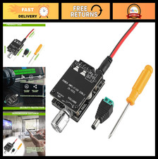 50W Bluetooth Amplifier Board 2.0 Channel Stereo AMP DC 5-24V AUX Input DIY Audi