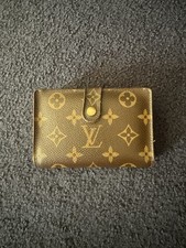 Louis Vuitton Compact Wallet Monogram Canvas Kisslock