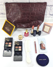 LOT 12 Estee Lauder Gift Set MIXED Sensuous Nude Lipstick Eyeshadow Bag Creme