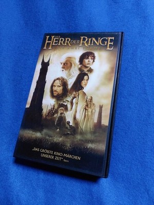 Der Herr der Ringe - Die zwei Türme - Warner Bros. NEW LINE CINEMA VHS Kassette.